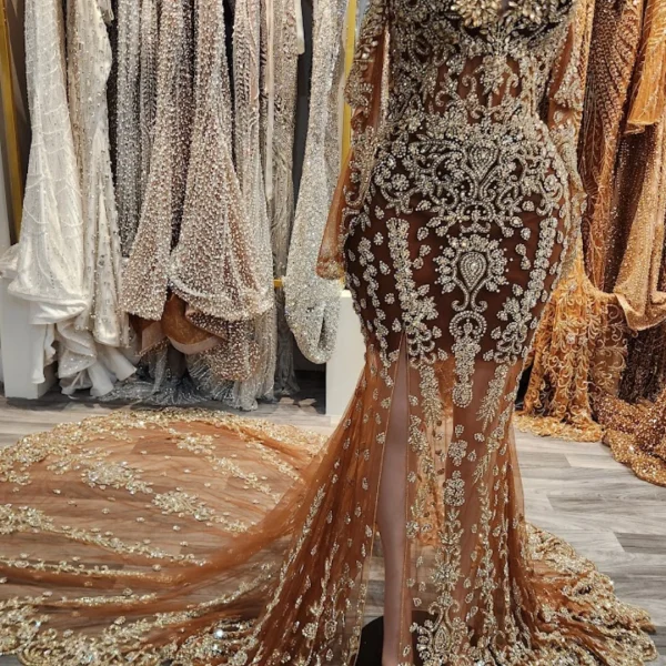 Immaculate Gold Gown Image 6