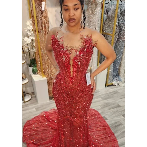 Red Luxe Gown Featured Picture