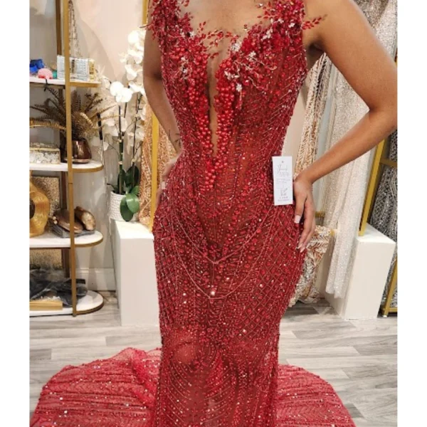 Red Luxe Gown Picture 2