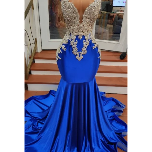 Silver on Light Blue Image 1