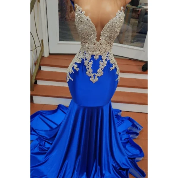 Silver on Light Blue Image 2